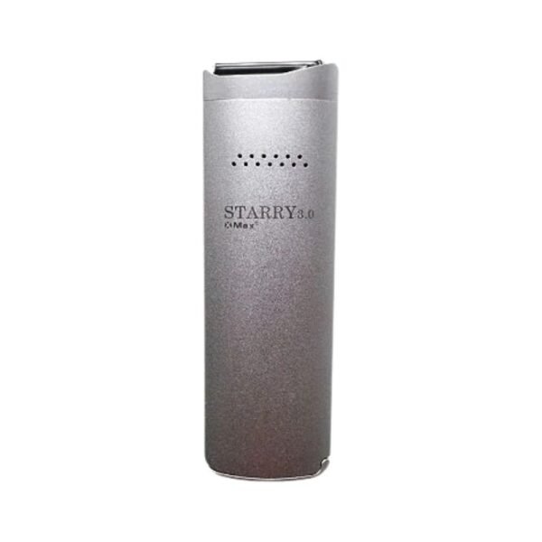 Vaporizador XMAX Starry 3.0 com acabamento metálico, sistema de aquecimento híbrido e sensor vibratório.