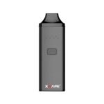 Visão frontal do Vaporizador XVAPE AVANT destacando o botão de controle e indicadores de temperatura.
