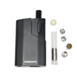 Cápsulas de aço para uso com o Vaporizador de Ervas Zigg 2.0, dispostas sobre uma superfície.