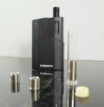 Vaporizador de Ervas Zigg em exibição sobre uma mesa.