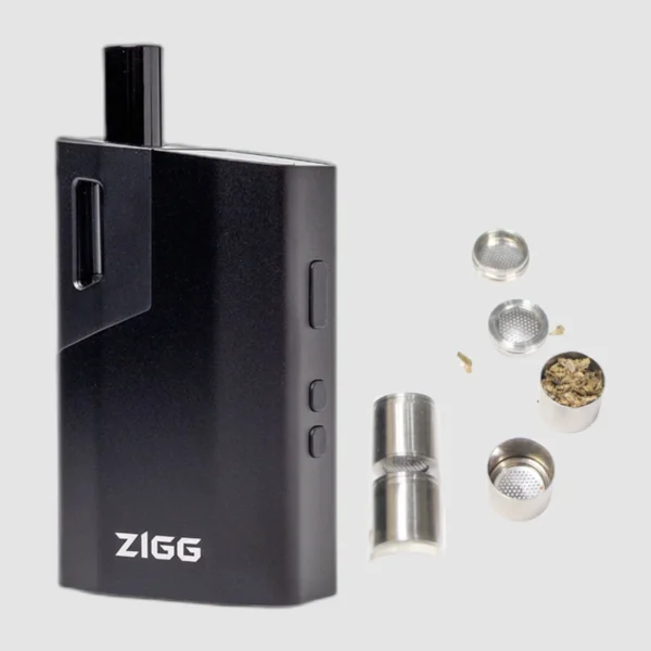 Vaporizador de ervas Zigg kingvapo+ 4 CÁPSULAS DE DOSAGEM