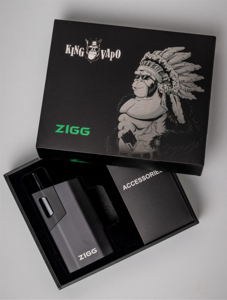 vaporizador de ervas zigg kingvapo