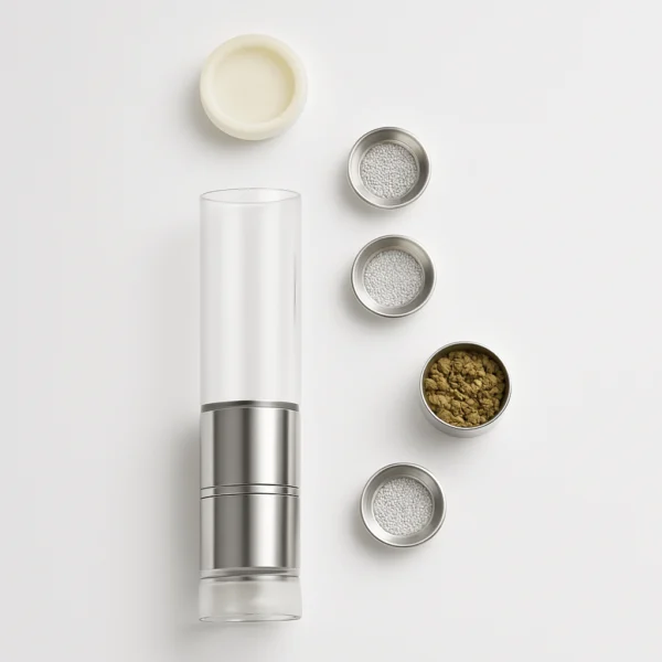 Cápsulas de Dosagem em Aço para Vaporizador Zigg e Zen (4 un)