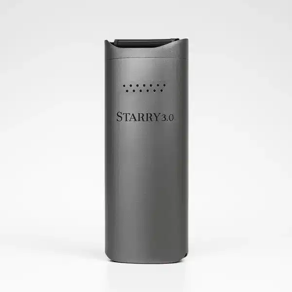 Vaporizador de Ervas XMAX Starry 3.0 Cinza/Prata + Capa.