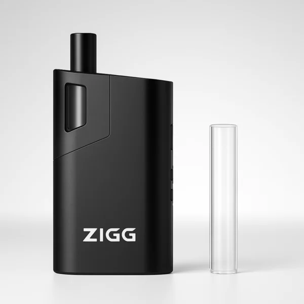 Kit Vaporizador Zigg 2.0 + Tubo de Vidro 10cm + Capa