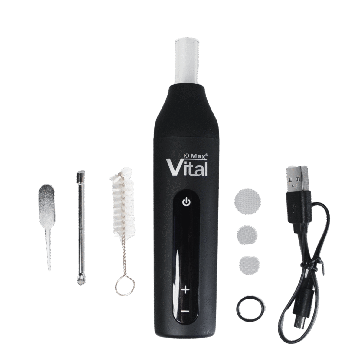 Vaporizador de ervas secas XMax Vital com bocal de vidro - Imagem 2