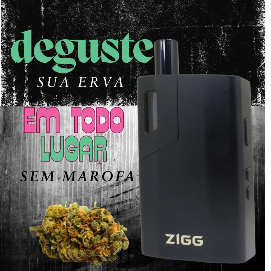 Vaporizador de ervas zigg sem marofa