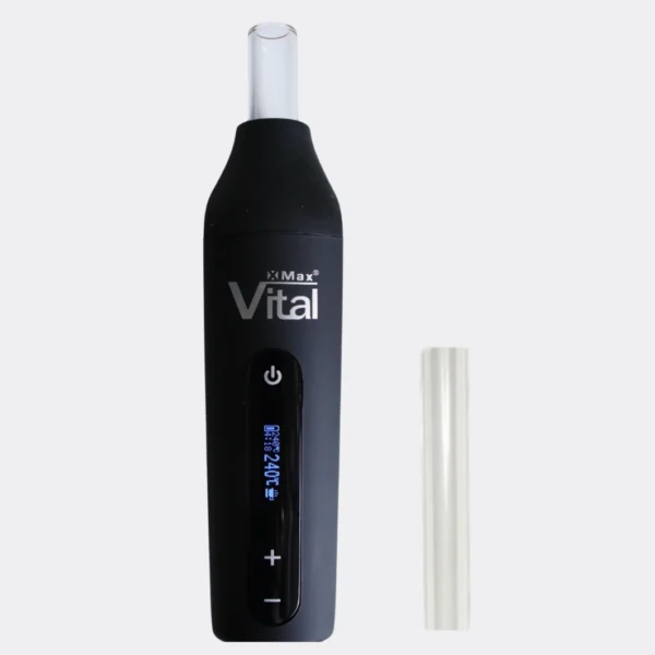 Vaporizador de ervas xmax Vital+tubo vidro extra 10 cm